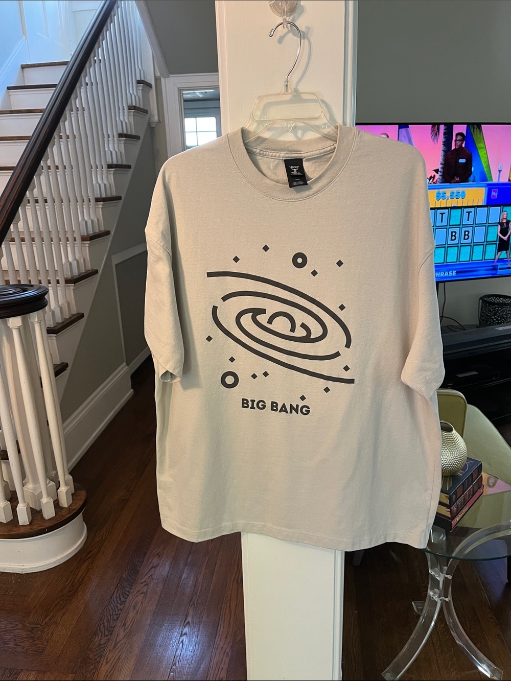 Hanes Beefy-T Big Bang Theory Crewneck T‑Shirt